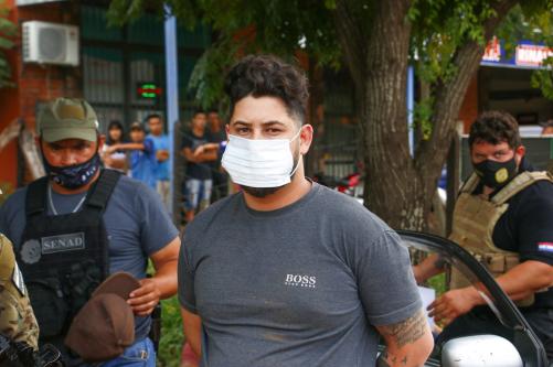 SENAD capturó a distribuidor de cocaína en Capiatá